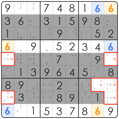 sudoku x wing explained